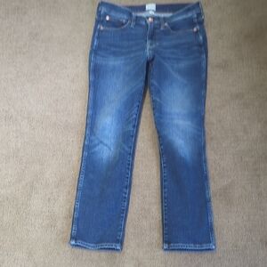 J. Crew Vintage Straight 28" L Women's Blue Jeans Stretch Size 26